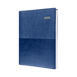 Collins Vanessa Diary A5 Day To Page Blue