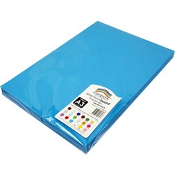 Rainbow Spectrum Board A3 220 gsm Turquoise 100 Sheets