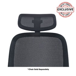 Buro Headrest For Peninsula Chair Black
