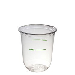 Envirochoice Recycled PET Plastic Tumbler 250ml 8oz Clear Carton Of 1000