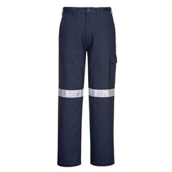 Portwest Cargo Pants With Tape Size 54 Short Navy