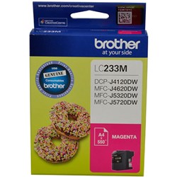 Brother LC-233M Ink Cartridge Magenta