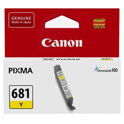 Canon Pixma CLI681Y Ink Cartridge Yellow