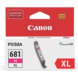 Canon Pixma CLI681XLM Ink Cartridge High Yield Magenta